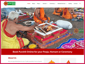Purohit Online Website